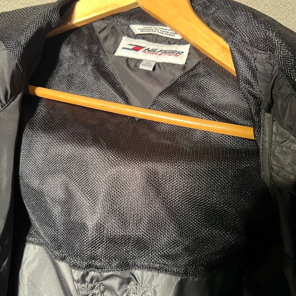 Tommy Hilfiger Athletics Windbreaker, waterproof, Black ,Front Zipper ,Men's XL - Picture 8 of 8